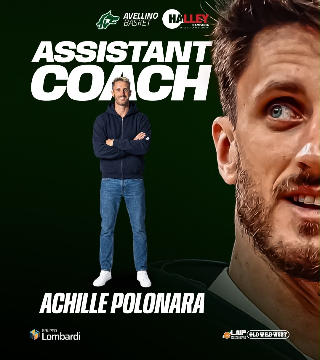 Achille Polonora, new entry nello staff tecnico dell'Halley Campania Avellino Basket