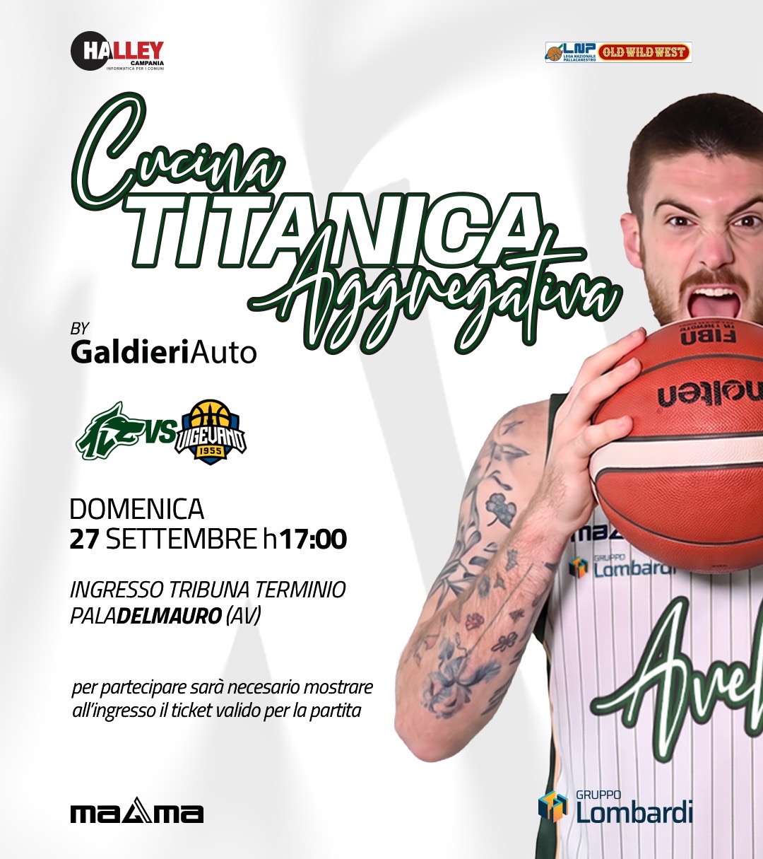 Domenica con il campionato ritorna la Cucina Titanica Aggregativa