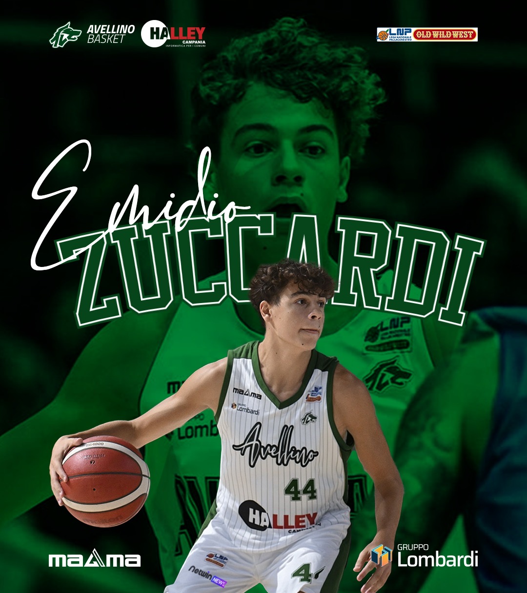 Avellino Basket, esordio in Serie A2 per il giovane Emidio Zuccardi