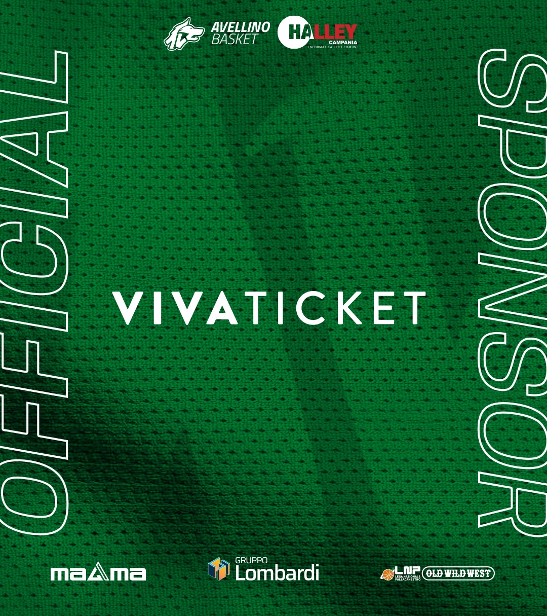 Halley Campania Avellino Basket: Vivaticket Official Sponsor biancoverde
