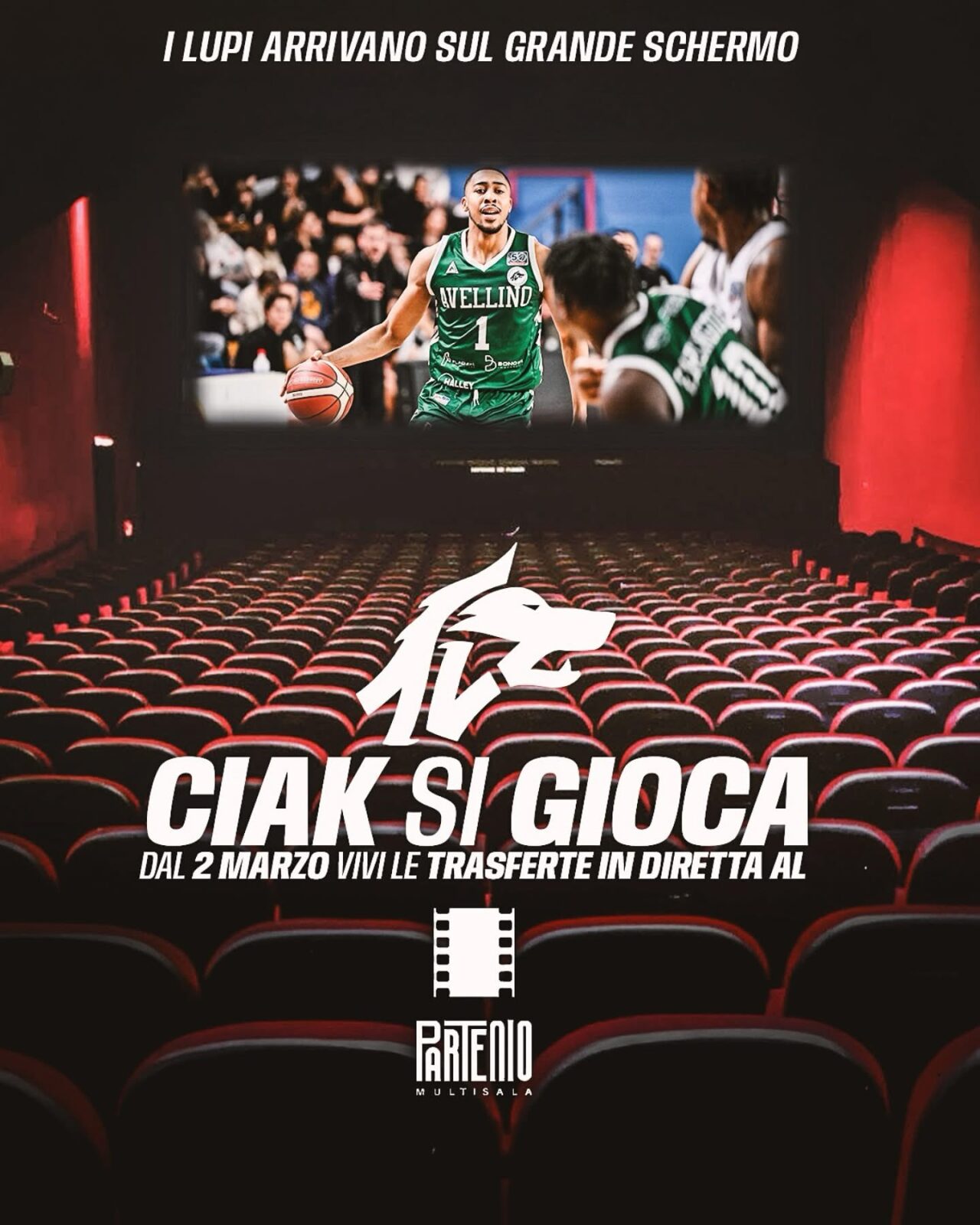 Ciak si gioca: l’Avellino Basket al Cinema