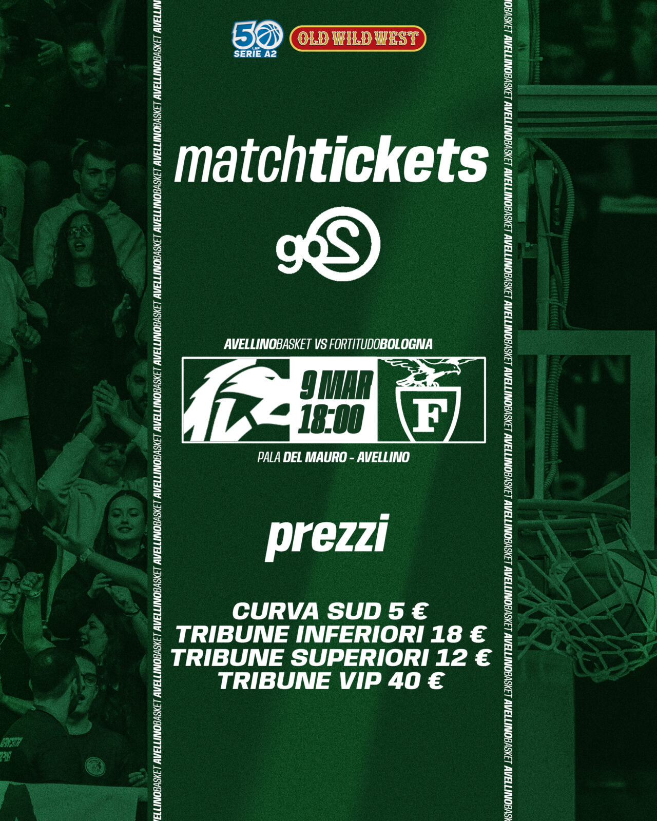 Avellino Basket – Fortitudo Bologna scatta la prevendita