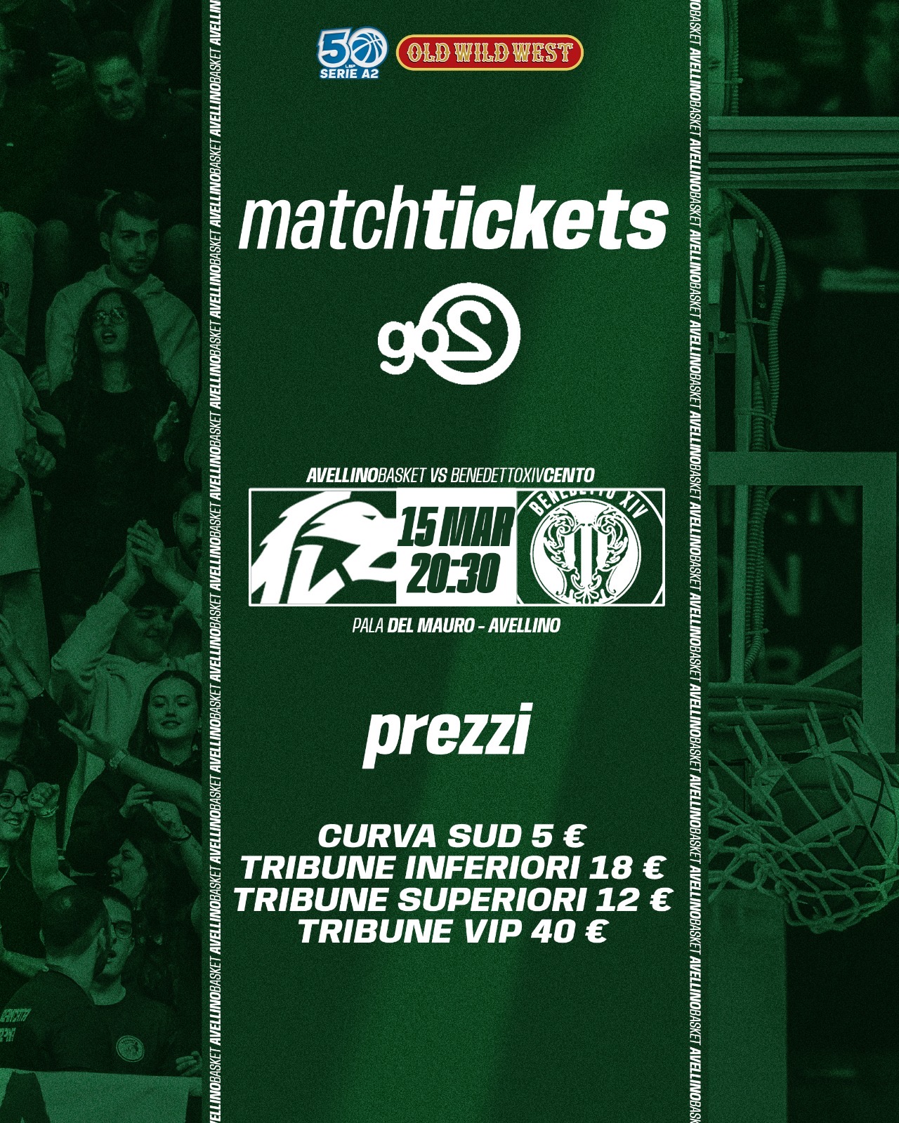 Avellino Basket – Sella Cento scatta la prevendita